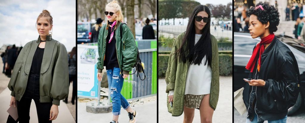 Женский бомбер AG