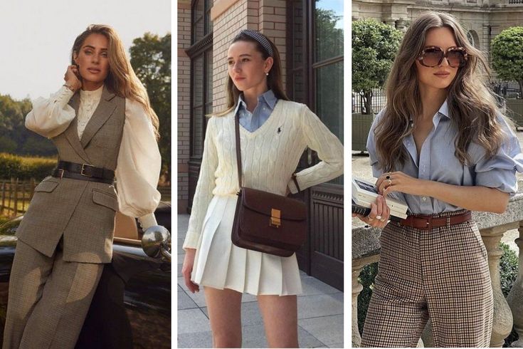 Стиль олд мани в женских образах