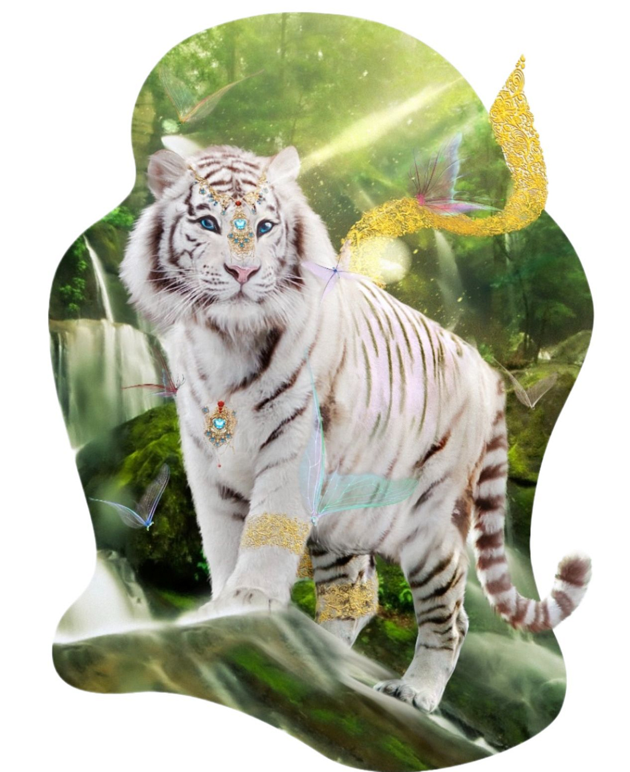 Лонгслив Тигрица