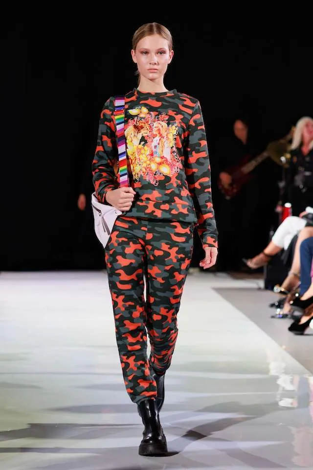 Костюм Рысь Русские узоры с капюшоном авторская одежда