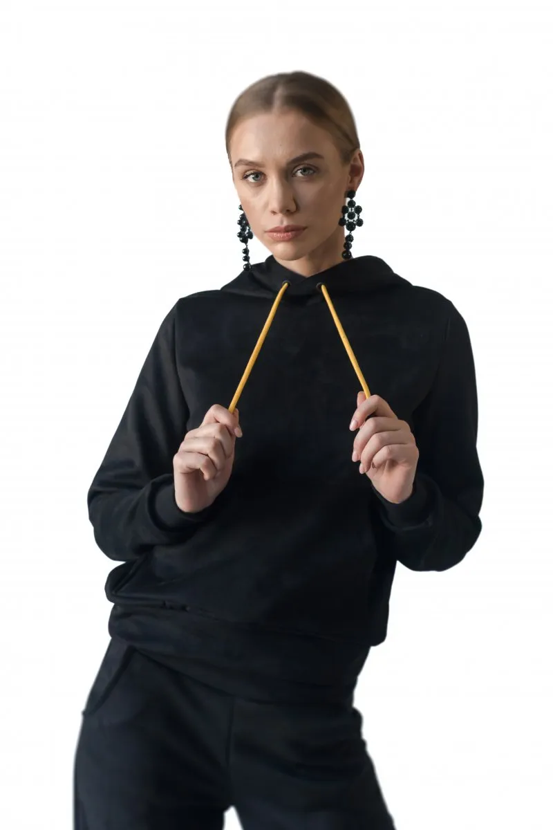 Замшевая худи Лисица авторская одежда