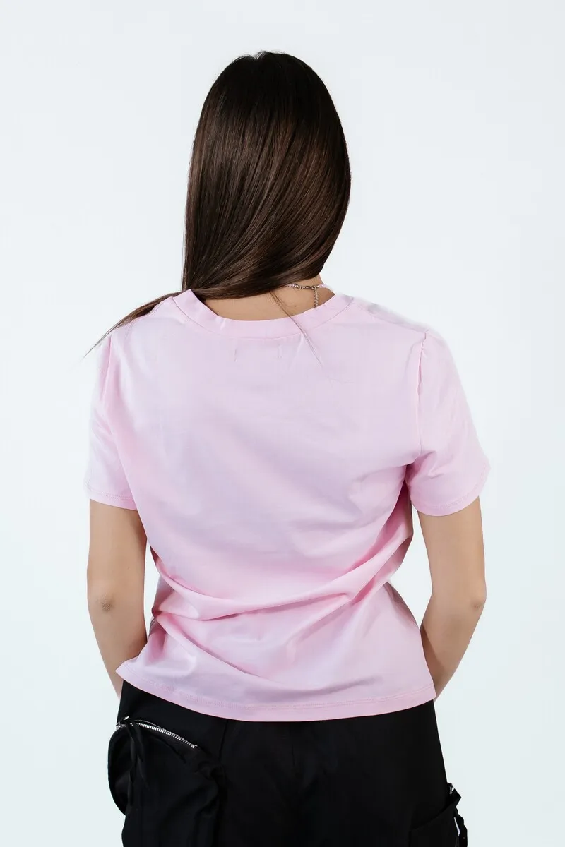 Футболка Розы AG розовая от бренда Army of Girls Футболка Розы AG розовая авторская одежда