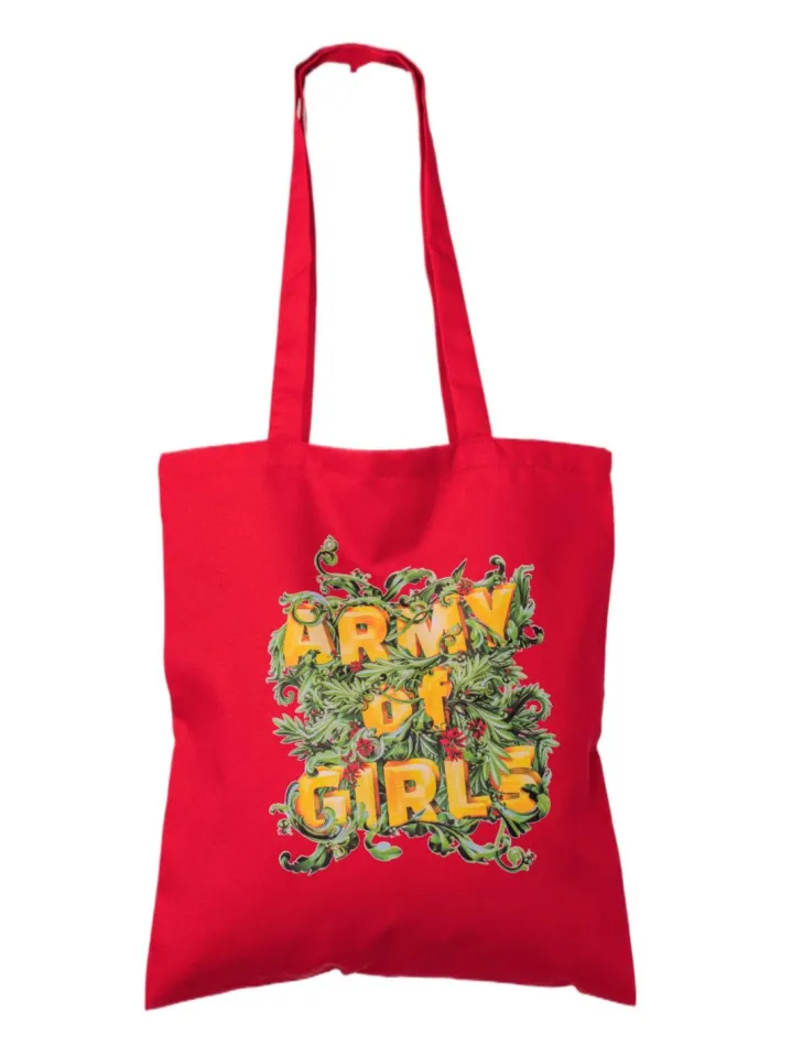 Шопер Army of Girls алый от Army of Girls Шопер Army of Girls алый брендовая одежда