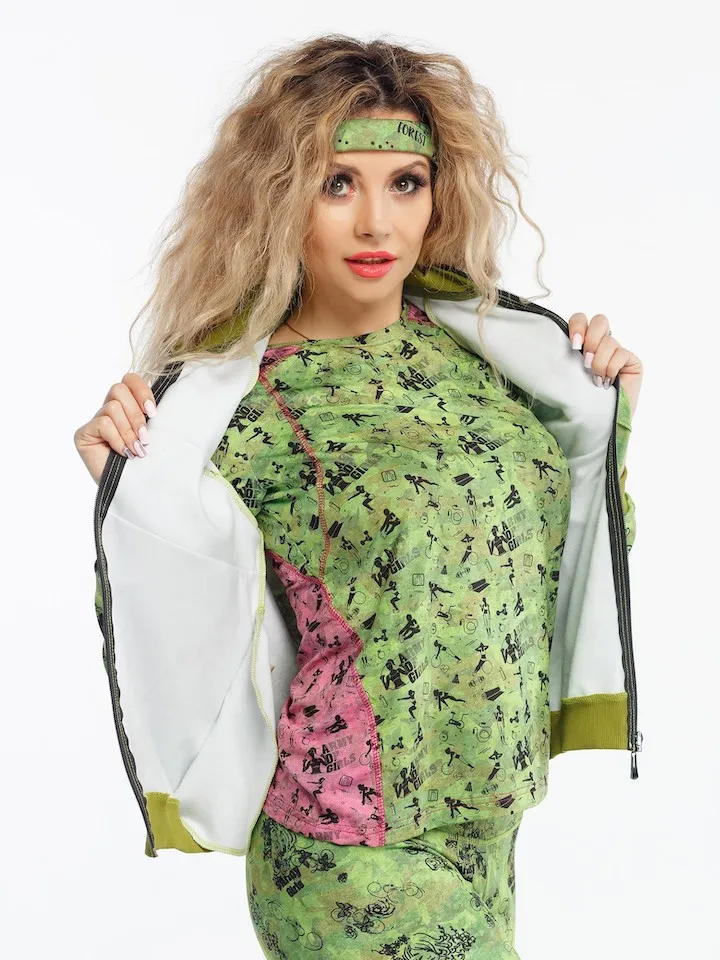 Футболка Fitness комбо авторская одежда