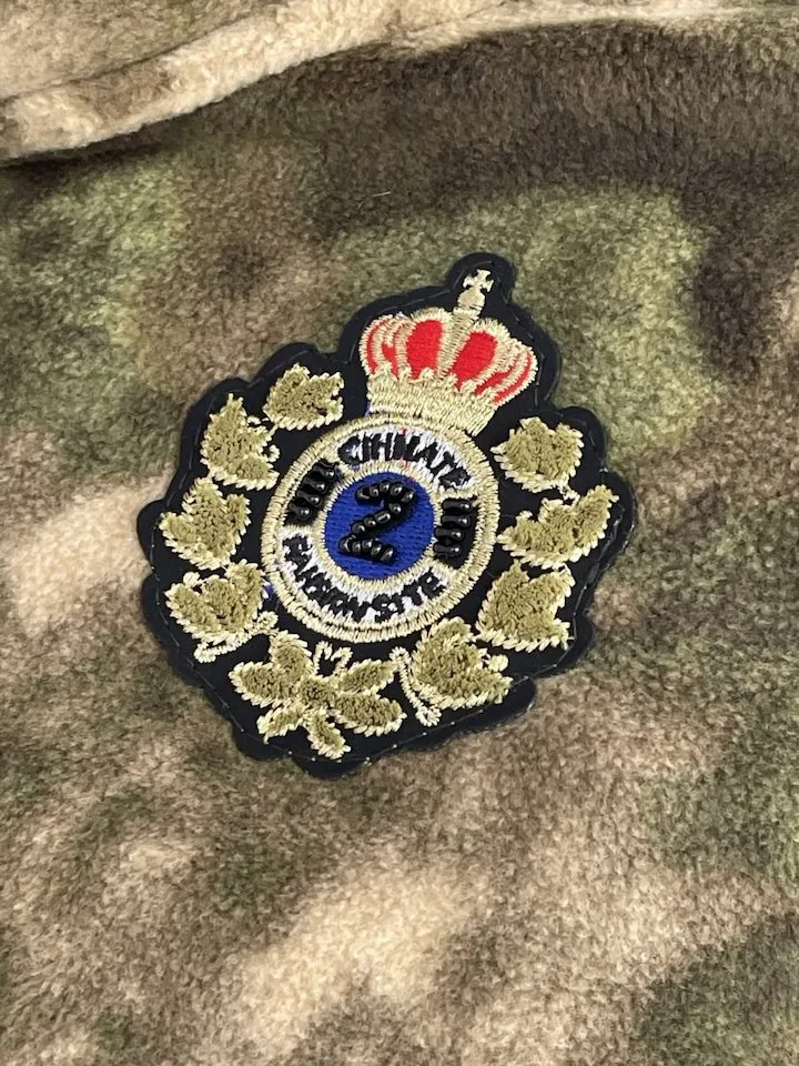 Теплый камуфляжный костюм Милитари 2 авторская одежда