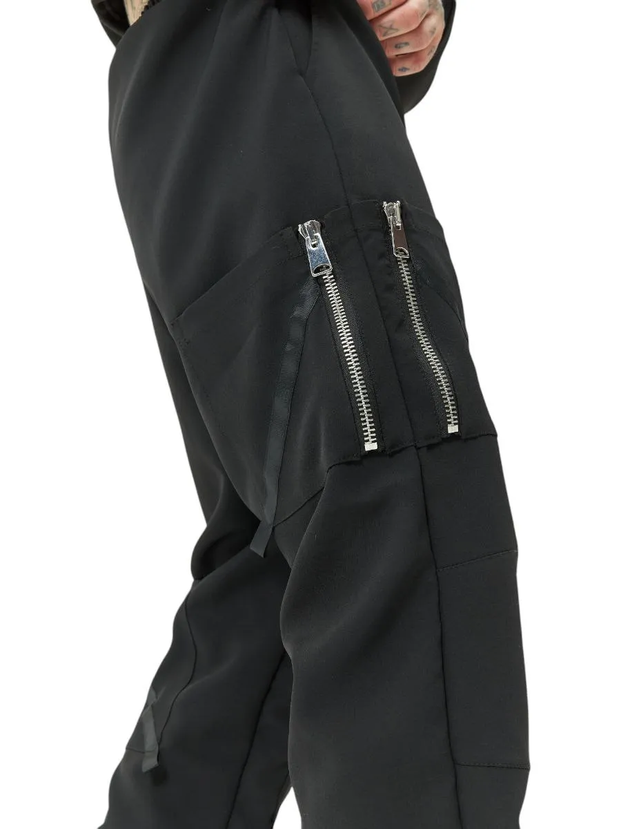 Брюки карго черные мужские авторская одежда