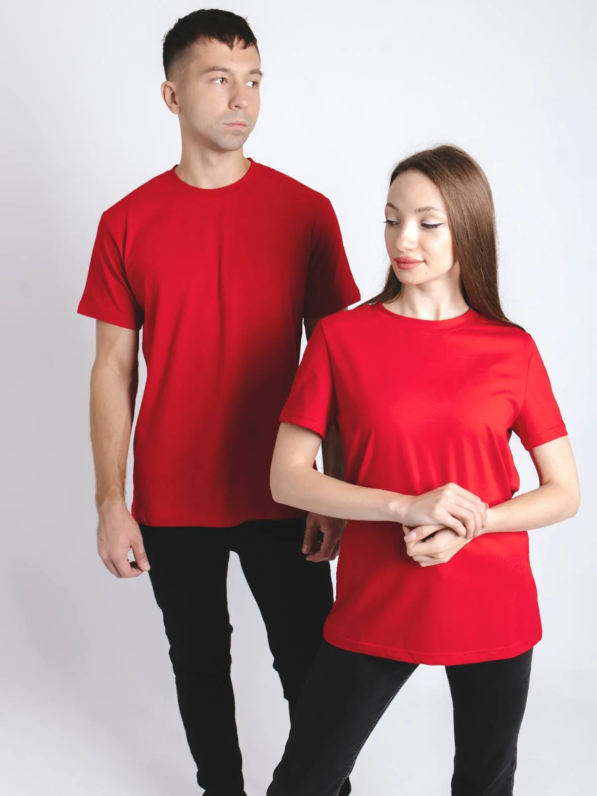 Футболка красная авторская одежда