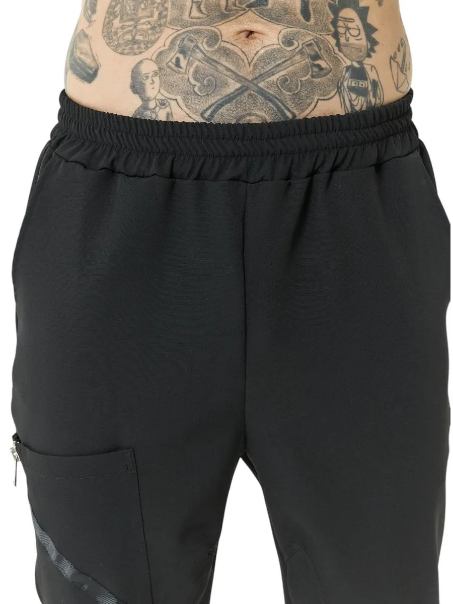 Брюки карго черные мужские авторская одежда