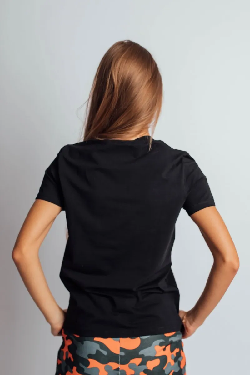 Футболка Звезда черная авторская одежда