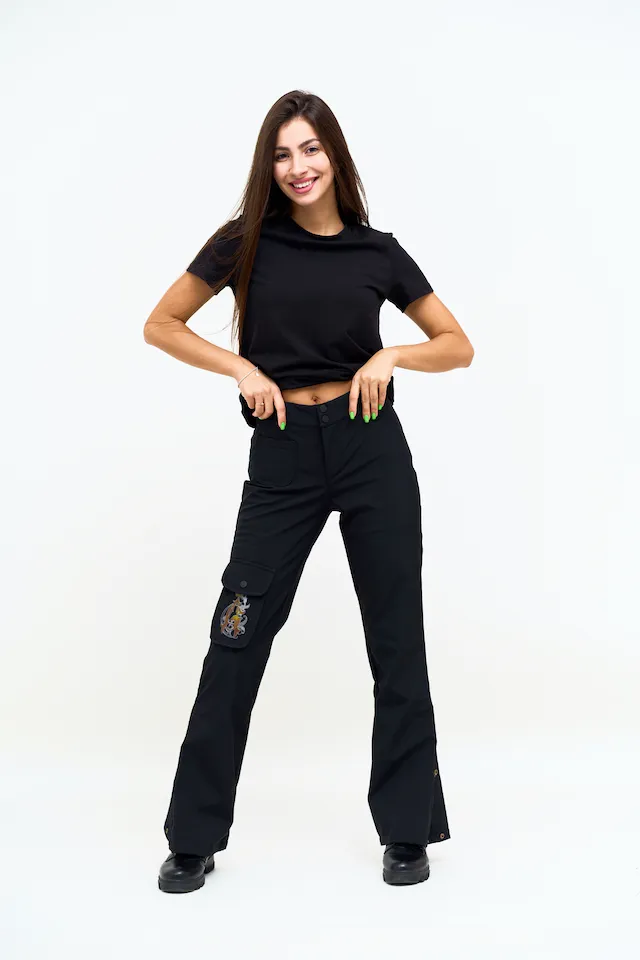 Плотные брюки блэк авторская одежда