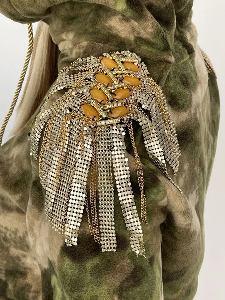 Теплый камуфляжный костюм Милитари 2 авторская одежда