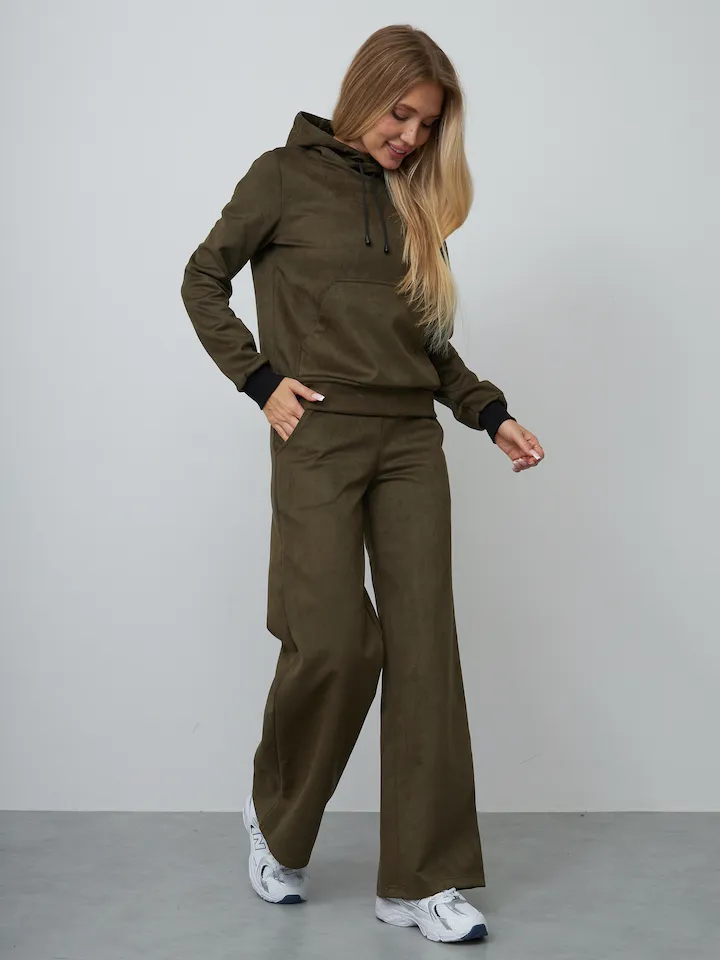 Костюм Волчица хаки авторская одежда