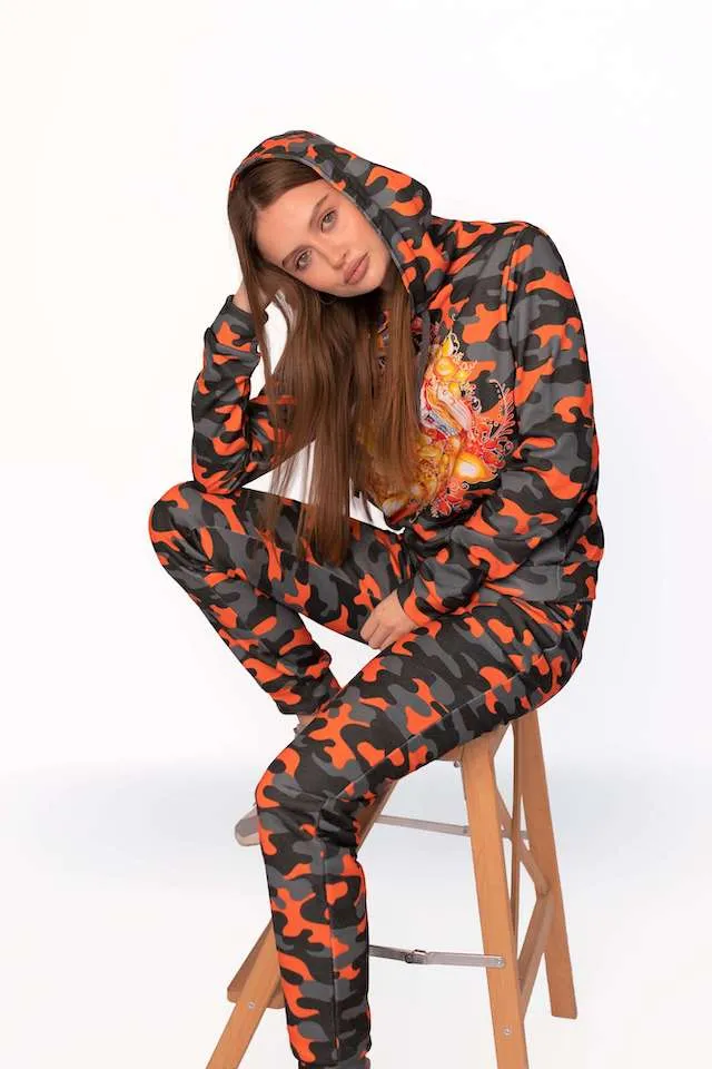 Костюм Рысь Русские узоры с капюшоном авторская одежда