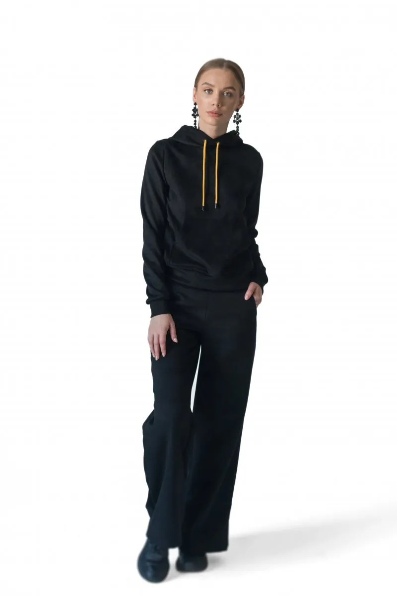 Замшевая худи Лисица авторская одежда