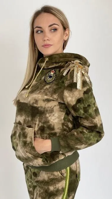 Теплый камуфляжный костюм Милитари 2 брендовая одежда