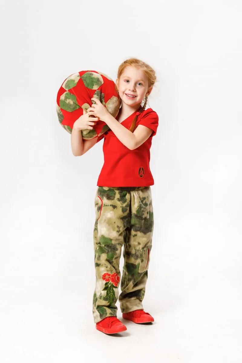 Мяч-подушка авторская одежда