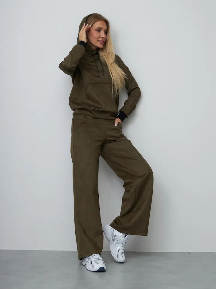 Костюм Волчица хаки авторская одежда