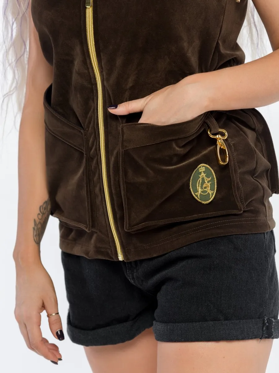 Жилет Золотые погоны авторская одежда