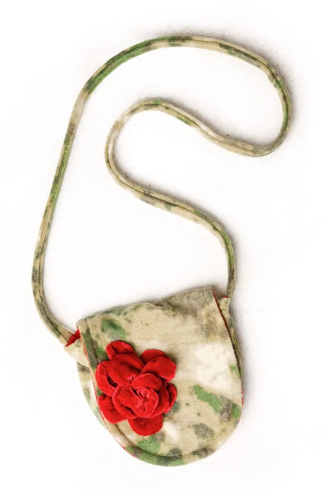 Сумка Алая Розы флис мох брендовая одежда