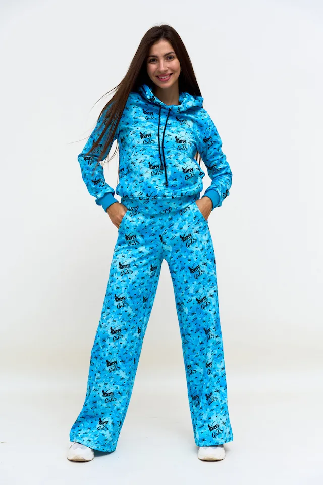 Брюки Рыбалка голубые брендовая одежда