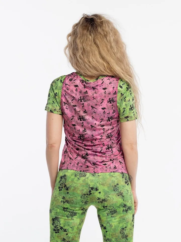 Футболка Fitness комбо авторская одежда