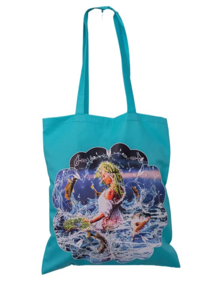 Шопер Девушка с рыбками брендовая одежда