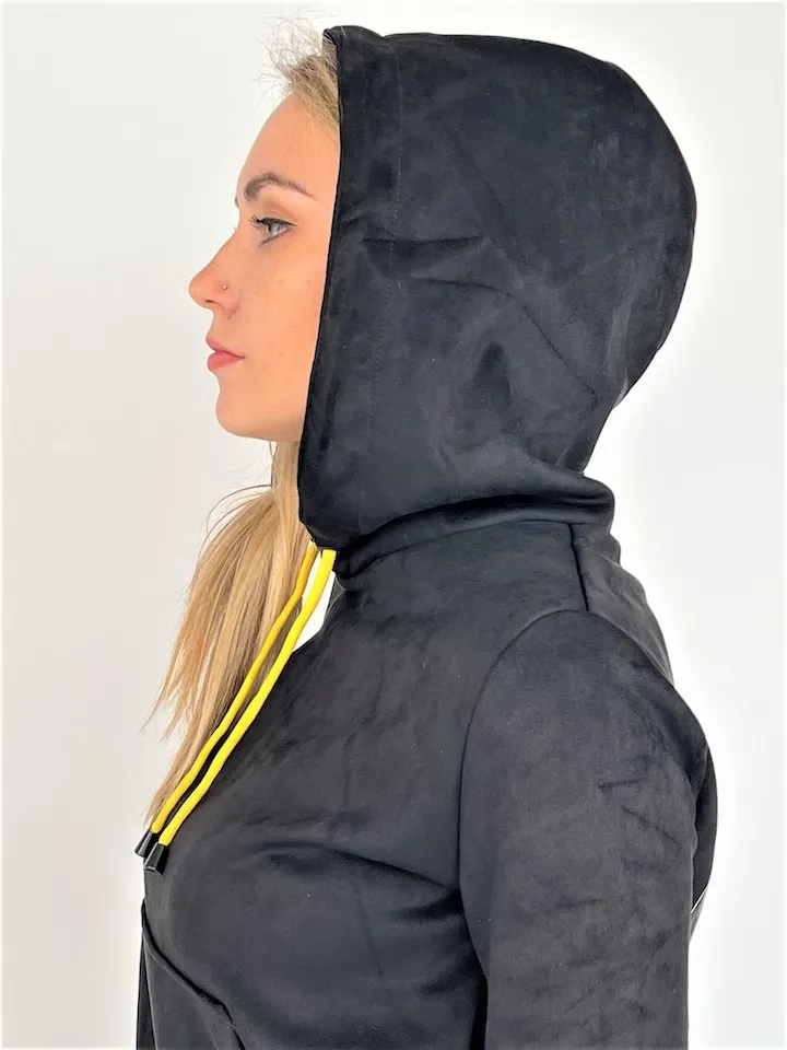 Замшевая худи Лисица авторская одежда