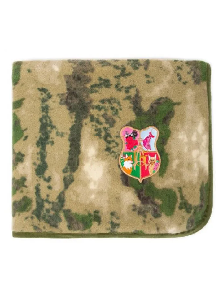 Камуфляжный Плед с гербом AG брендовая одежда