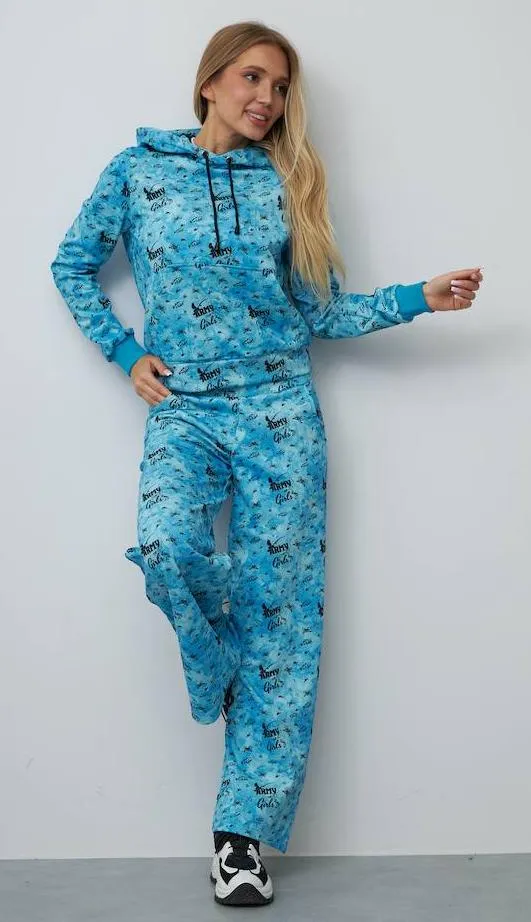 Костюм милитари Рыбалка голубой брендовая одежда