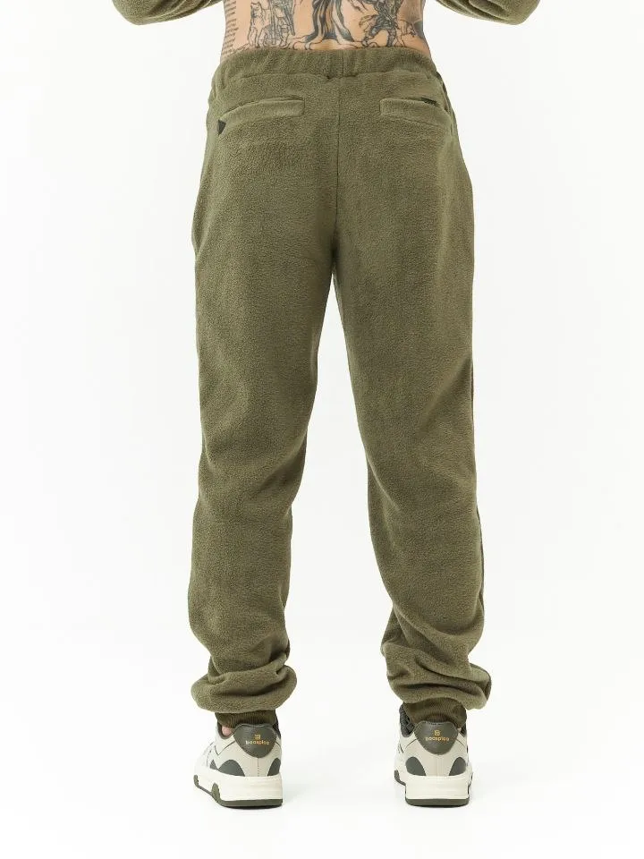 Костюм Мужской флис олива авторская одежда