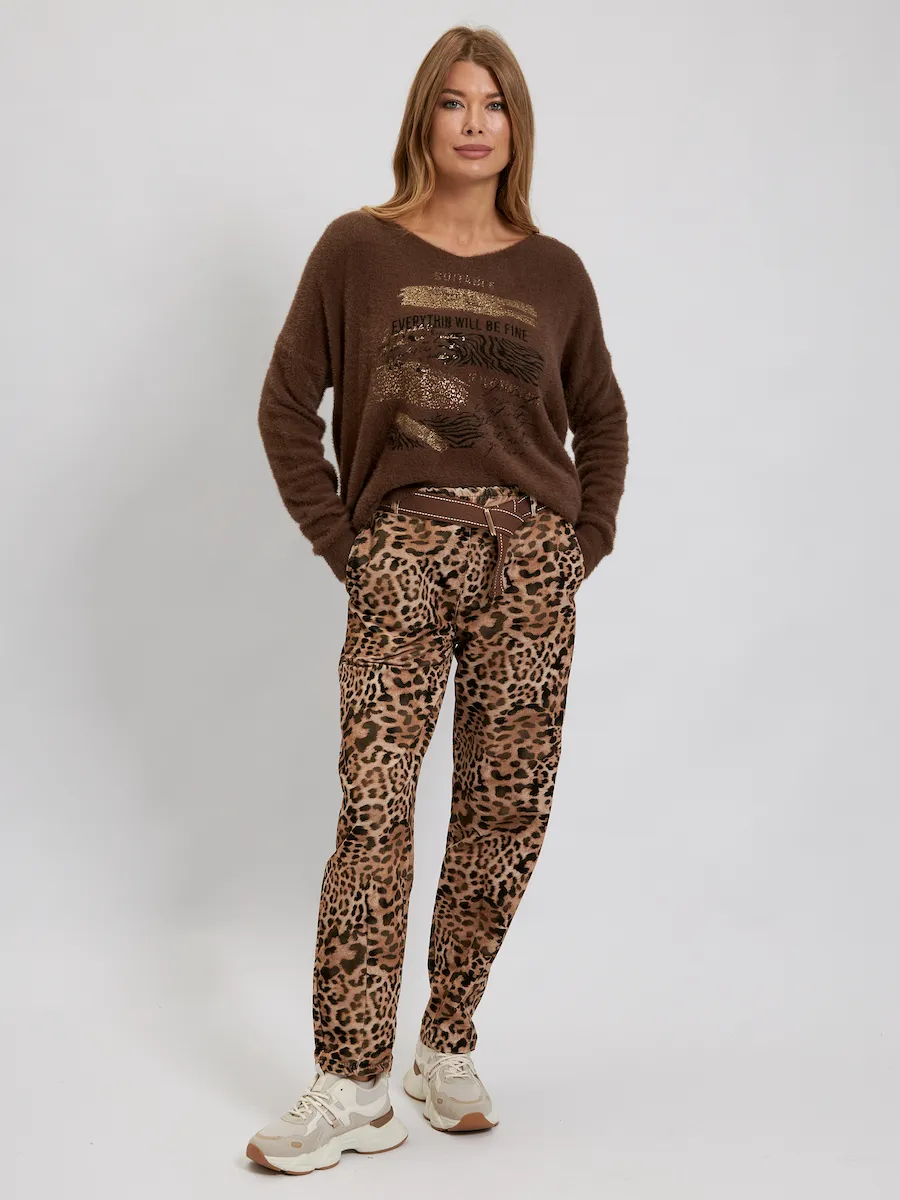 Брюки Леопард авторская одежда
